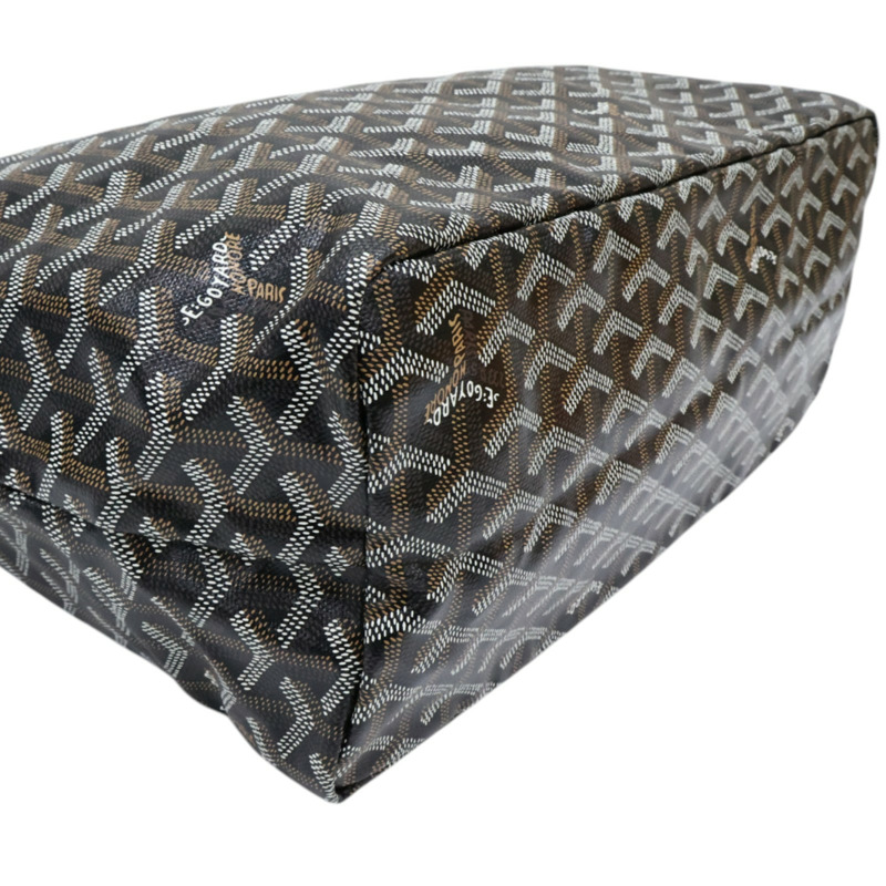 棕色 Goyardine 塗層帆布 Saint Louis PM 托特包 肩背包【GOYARD 高雅德】 STLOUIPMLTY09CL09P-9