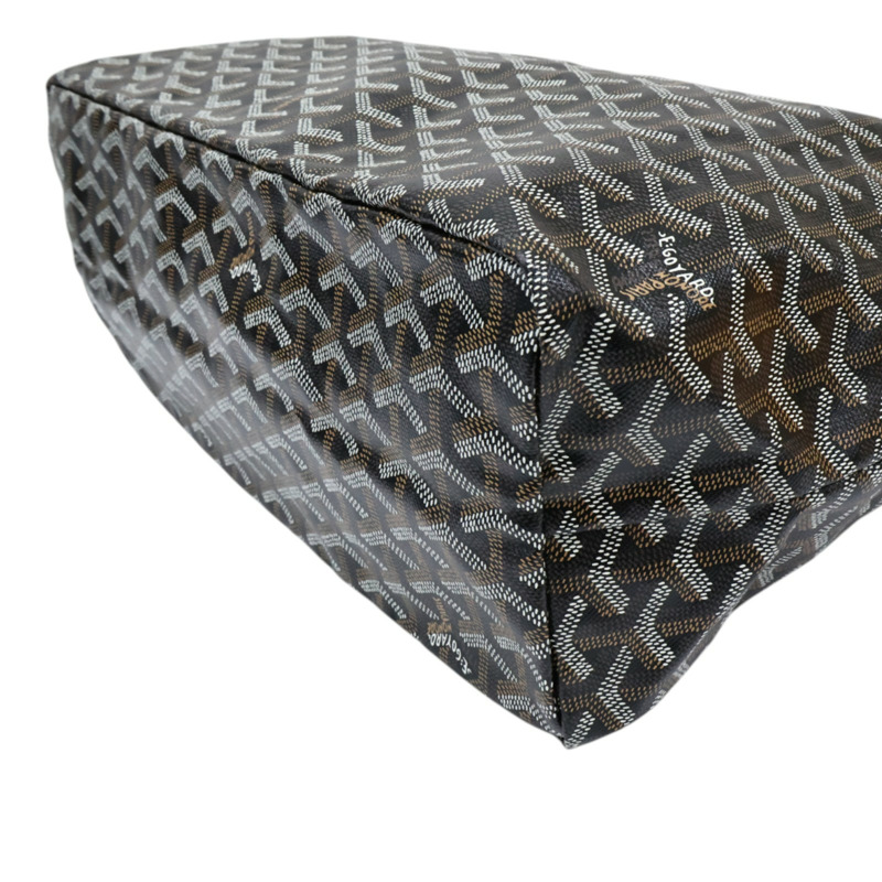 棕色 Goyardine 塗層帆布 Saint Louis PM 托特包 肩背包【GOYARD 高雅德】 STLOUIPMLTY09CL09P-10