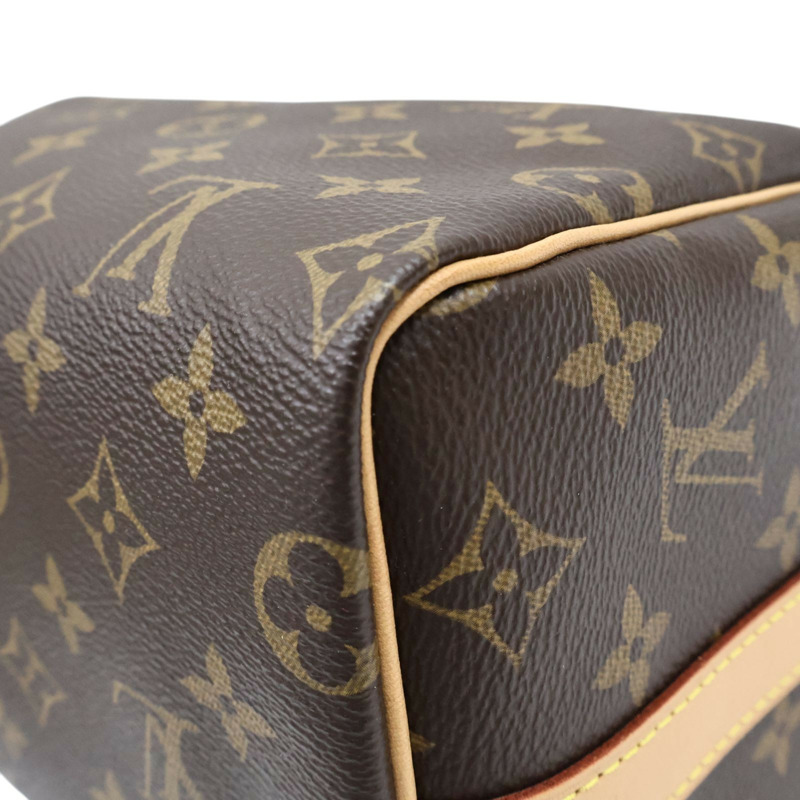 棕色 原花帆布 Speedy Bandouliere 25 两用包【LOUIS VUITTON LV 路易威登】 M41113-7