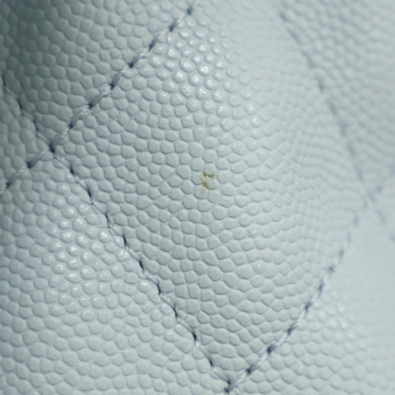 冰藍色牛皮 25 Hobo 鍊帶 肩背包【CHANEL 香奈兒】 AS5293-13