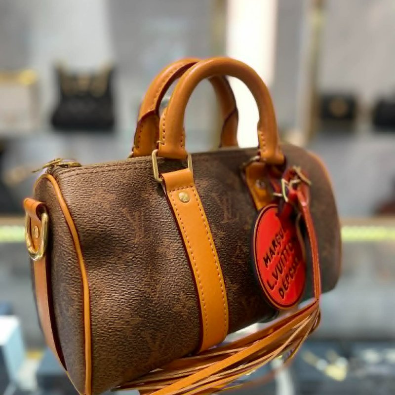 LV Keepall Bandouliere 25包 無背帶 晶片款-1