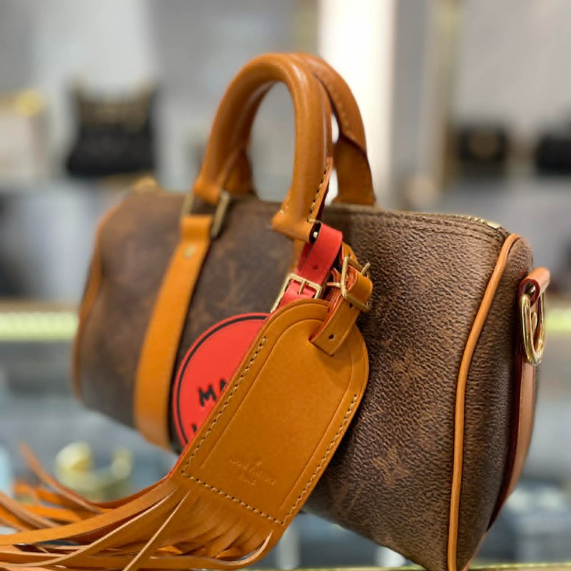 LV Keepall Bandouliere 25包 無背帶 晶片款-2