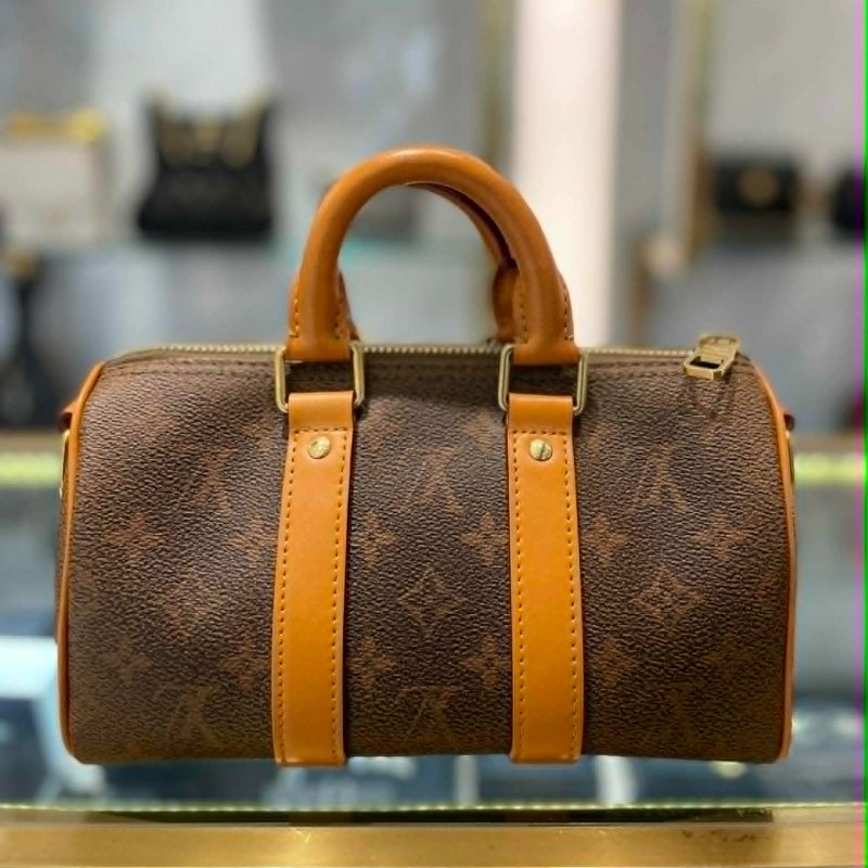 LV Keepall Bandouliere 25包 無背帶 晶片款-3