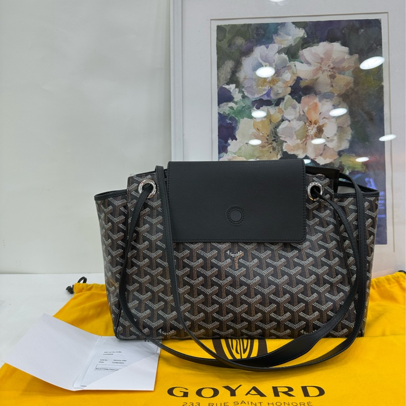 Goyard戈雅Rouette通勤包tote購物袋，肩手提包托特包女肩斜挎手提均可，有購證 尺寸：31*23cm-0