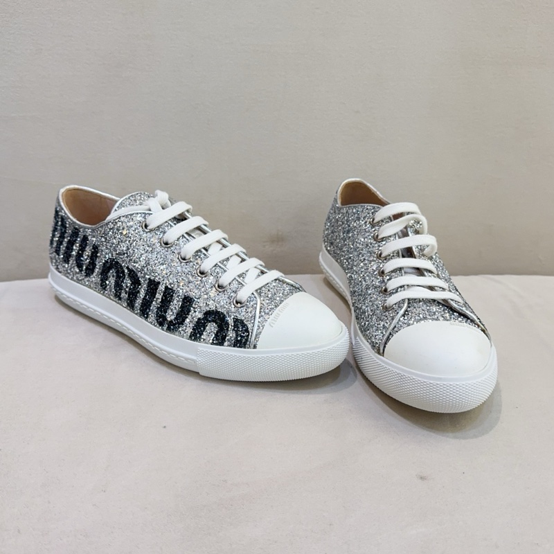 Miumiu 亮片板鞋休閒鞋 37碼-1