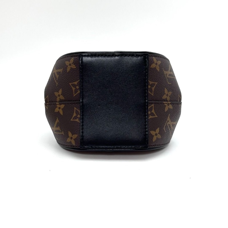 LV petiteboitechapeau 走秀款限量板栗硬餅包 芯片款15*14*12  9新 配件塵袋購證-4