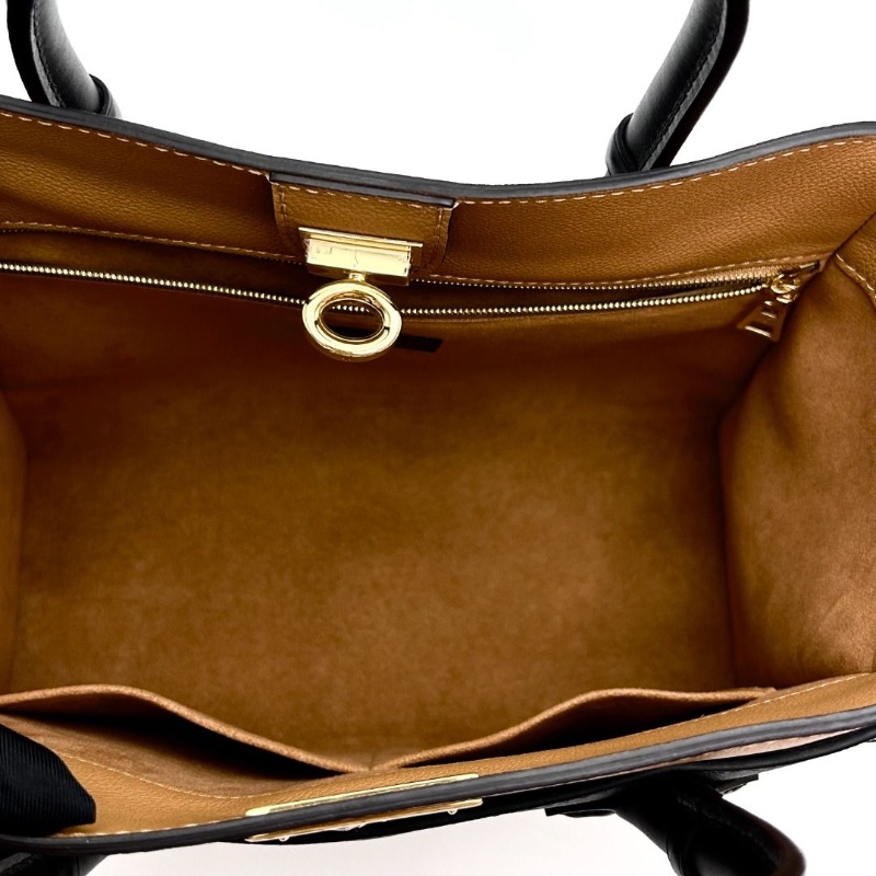 LV 經典老花拼皮onmyside 中號手提肩背包 芯片款31*25*14  95新 配件塵袋-3