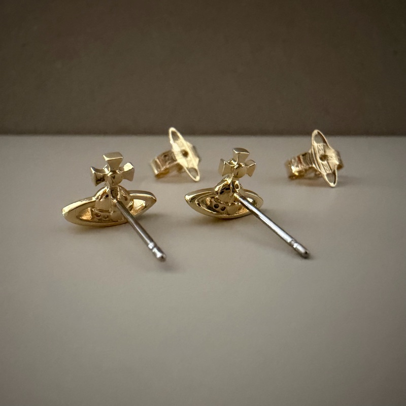 Vivienne Westwood 🪐Lorelei 金色+ Nano Solitaire 單隻-2