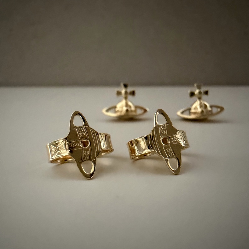 Vivienne Westwood 🪐Lorelei 金色+ Nano Solitaire 單隻-3