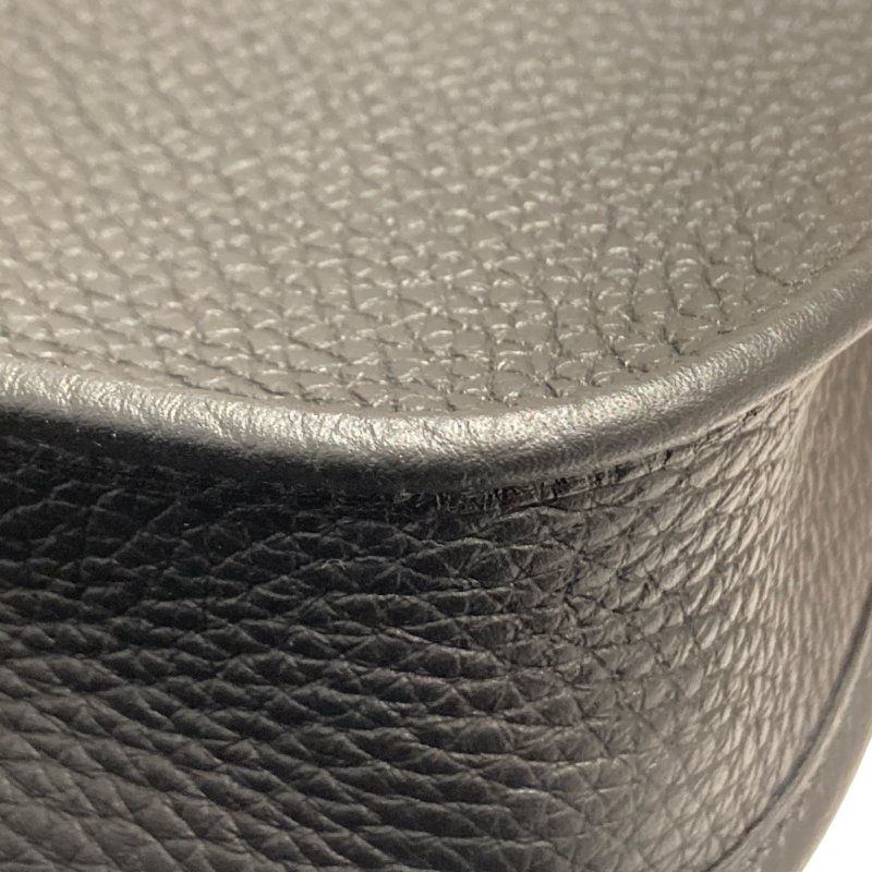 HERMES 愛馬仕 MINI EVELYNE 16 黑色 金釦-8