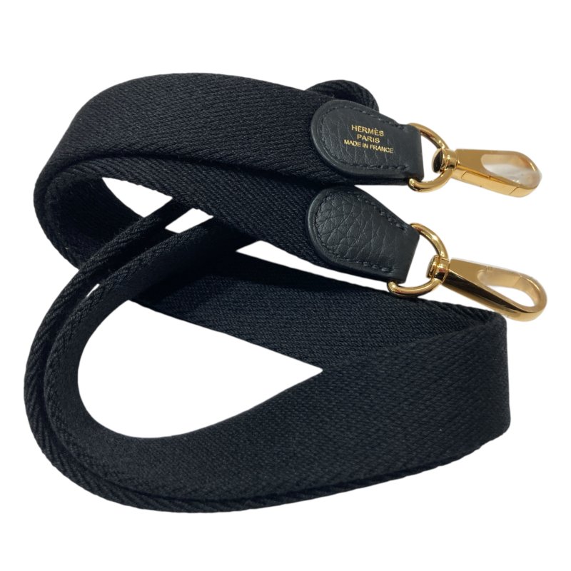 HERMES 愛馬仕 MINI EVELYNE 16 黑色 金釦-14