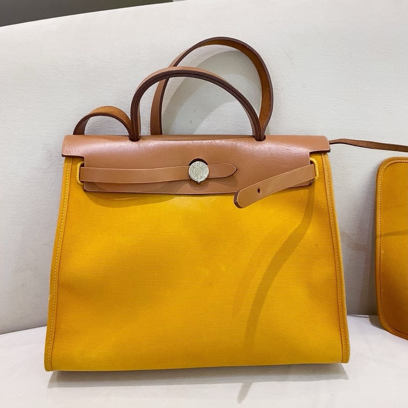 Hermes愛馬仕 herbag31 C刻 沒有鑰匙皮牌-1