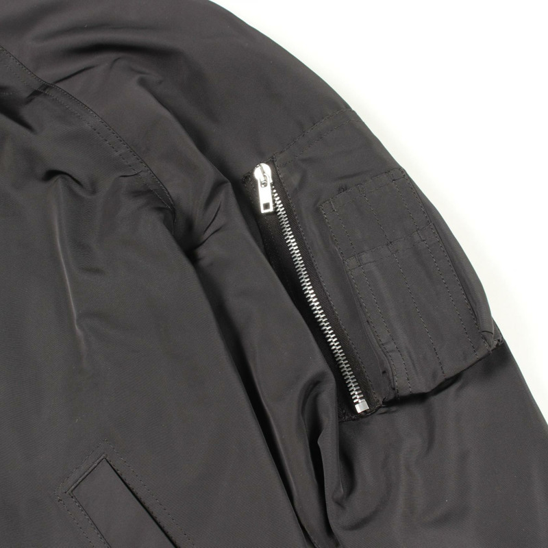Rick Owens RU19S2792-TF 黑色聚酯短版外套 #48 二手男款-9