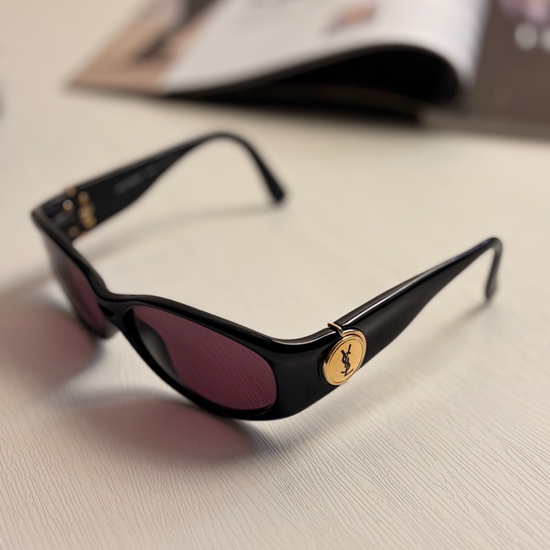 Yves Saint Laurent 太陽眼鏡 YSL墨鏡 復古 Ysl logo-0