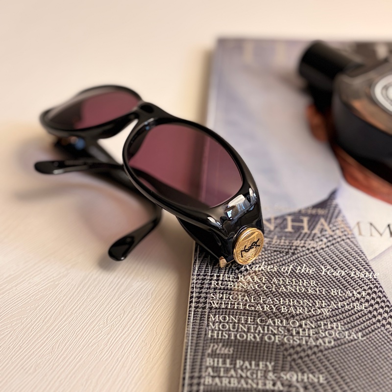 Yves Saint Laurent 太陽眼鏡 YSL墨鏡 復古 Ysl logo-2