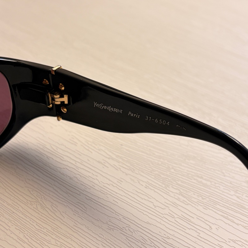Yves Saint Laurent 太陽眼鏡 YSL墨鏡 復古 Ysl logo-12