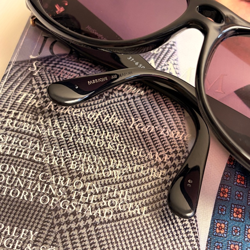 Yves Saint Laurent 太陽眼鏡 YSL墨鏡 復古 Ysl logo-17