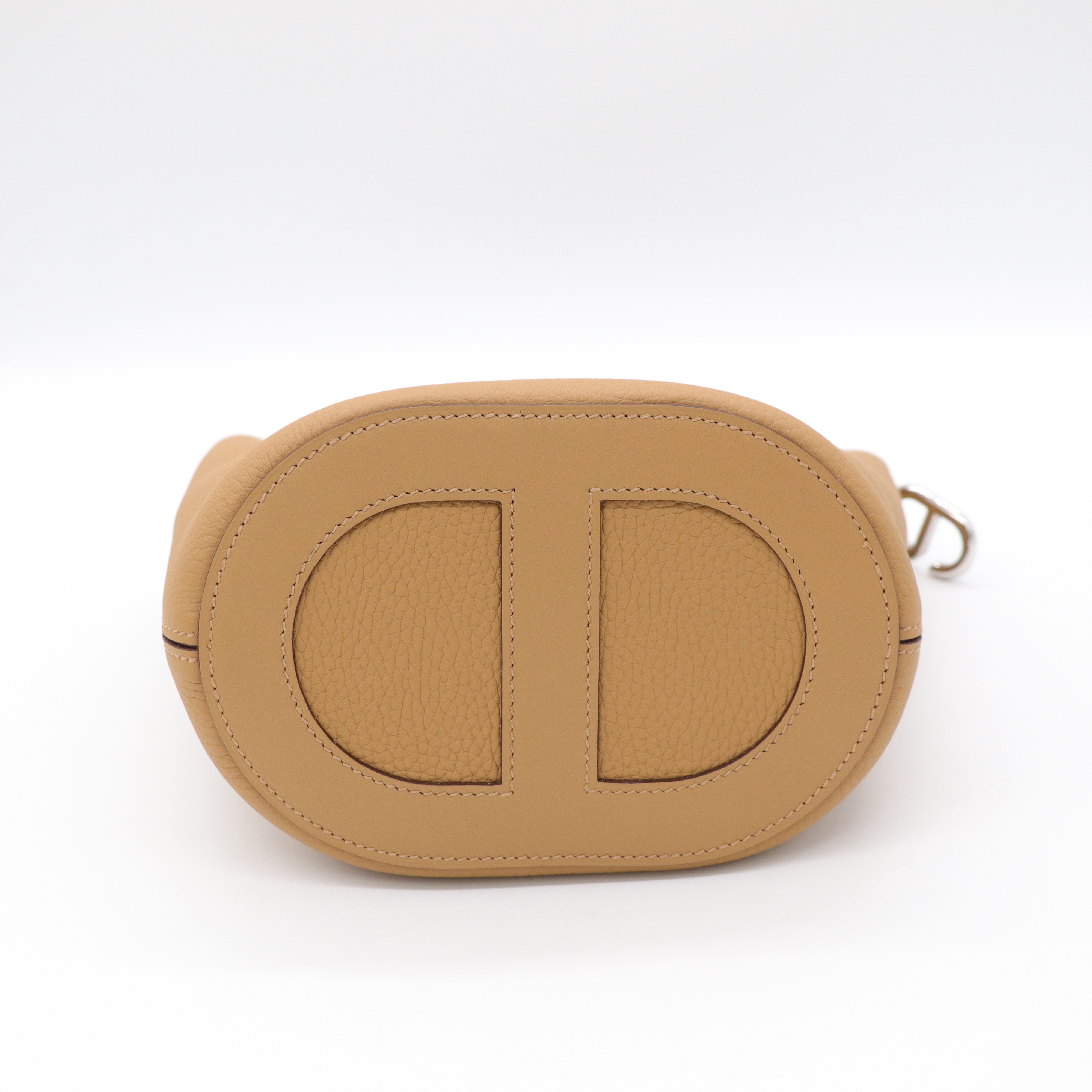 Hermès 愛馬仕 In The Loop 18 餅乾色 豬鼻菜籃子-5