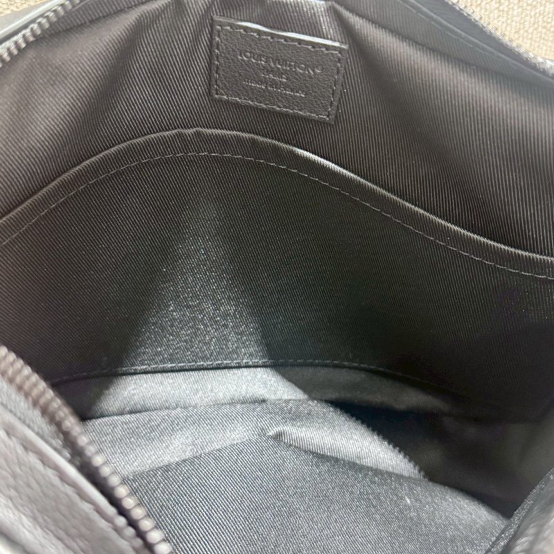 Louis Vuitton 黑色牛皮三合一 晶片款-15