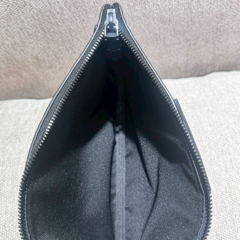 Louis Vuitton 黑色牛皮三合一 晶片款-17