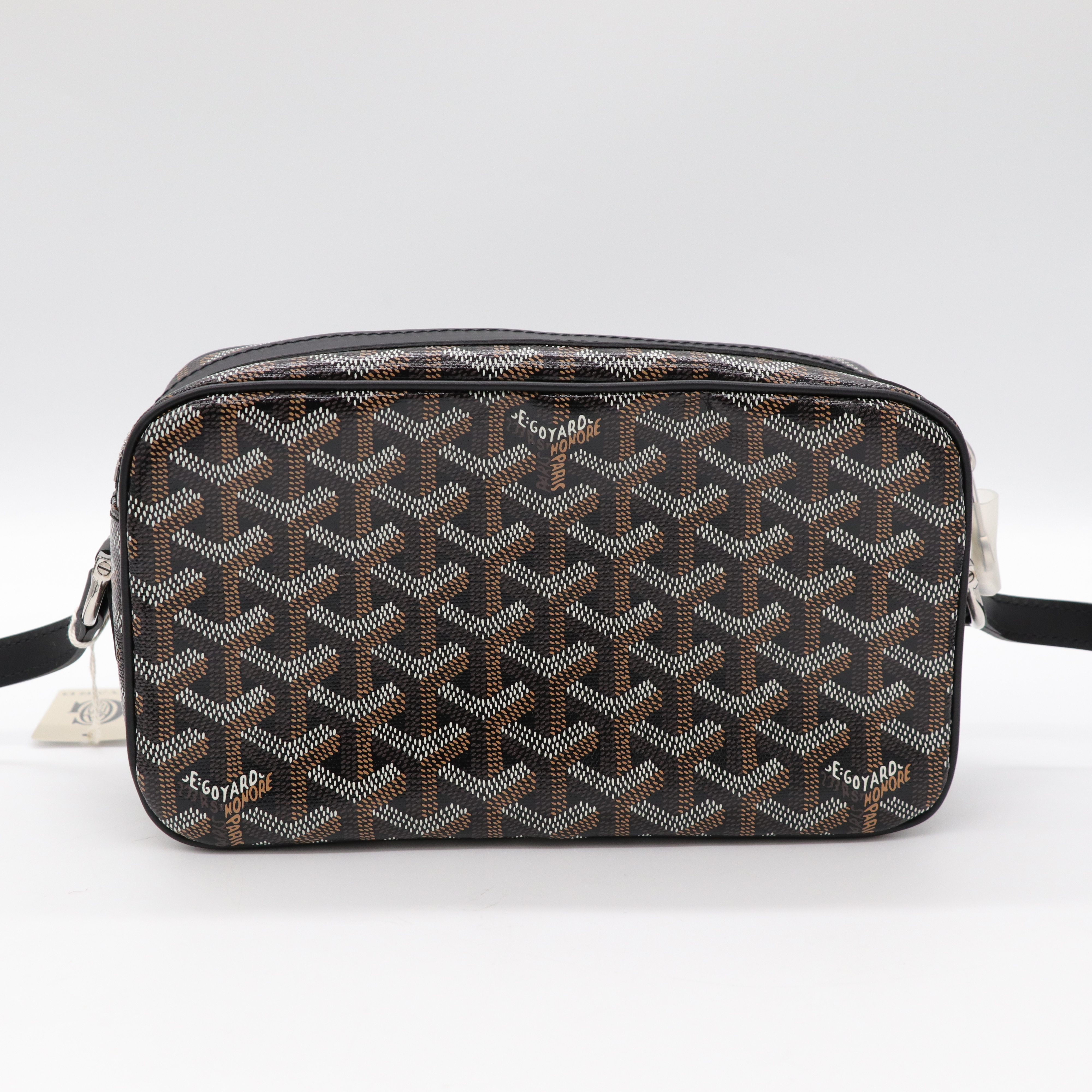 Goyard 戈雅  Cap-vert 黑色 經典花紋 相機包-4