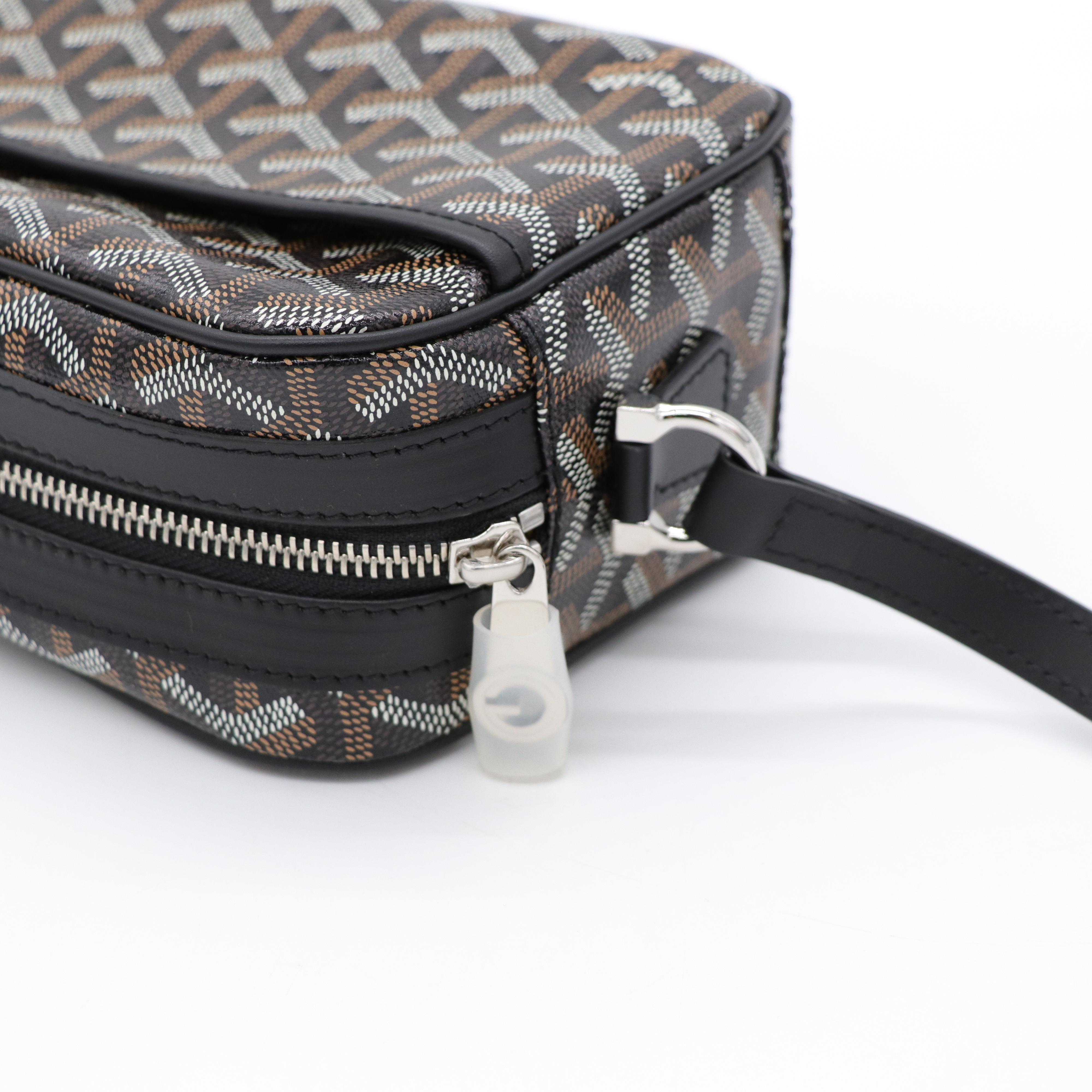 Goyard 戈雅  Cap-vert 黑色 經典花紋 相機包-7