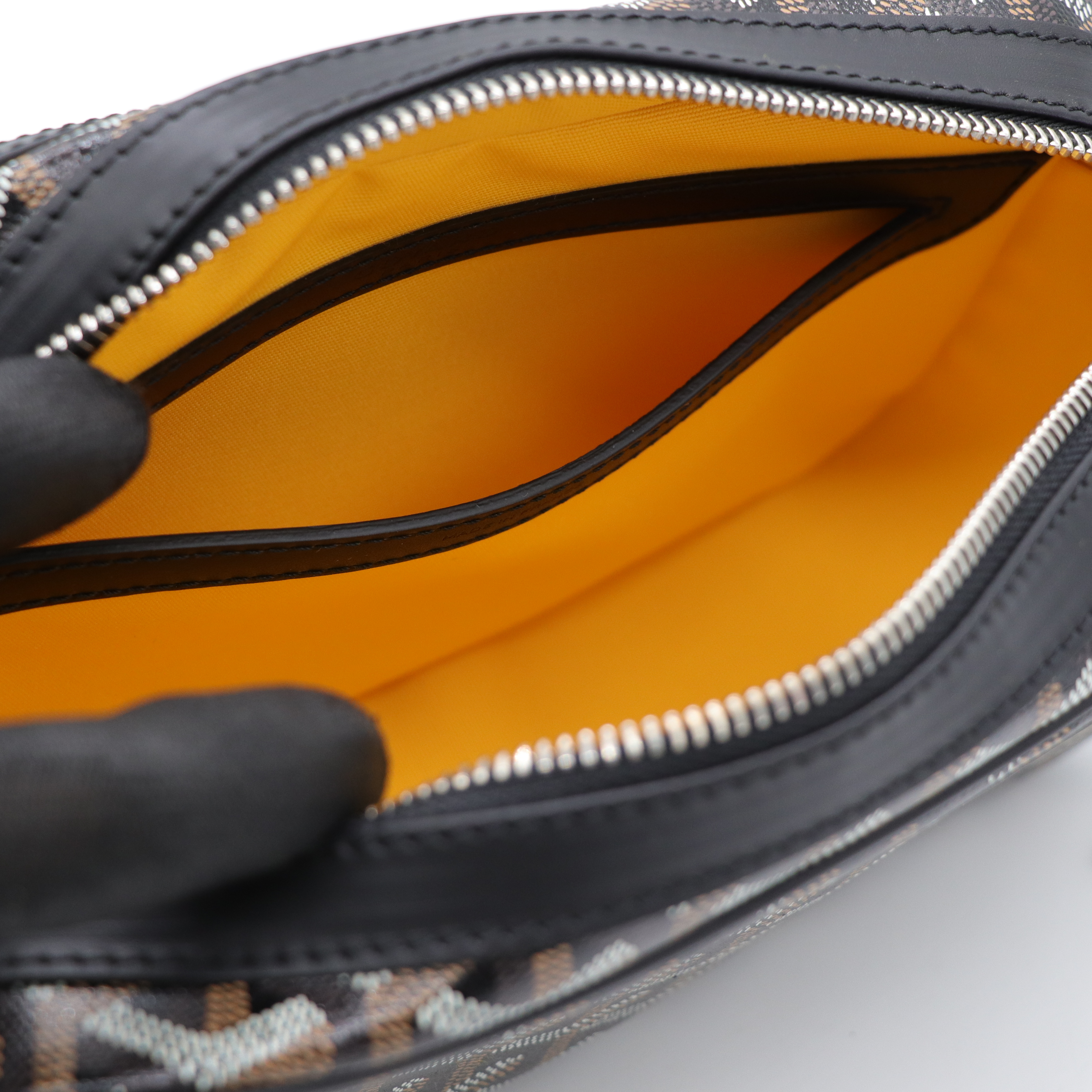 Goyard 戈雅  Cap-vert 黑色 經典花紋 相機包-9