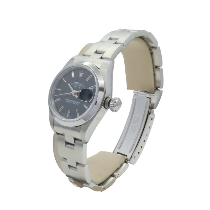 黑色錶盤 不鏽鋼 Oyster Perpetual Lady Datejust 腕錶【ROLEX 勞力士】 79160-1