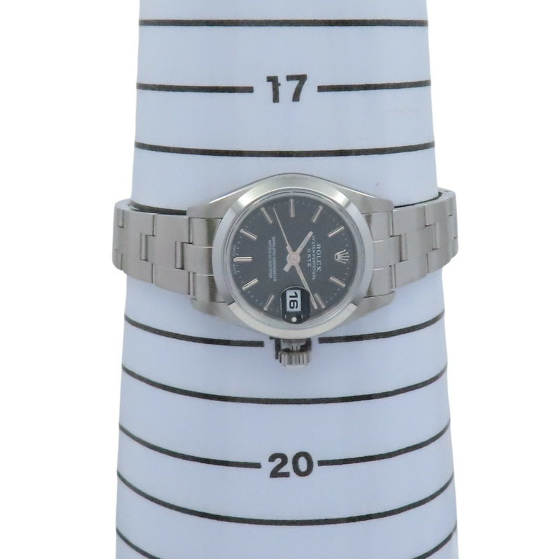 黑色錶盤 不鏽鋼 Oyster Perpetual Lady Datejust 腕錶【ROLEX 勞力士】 79160-8