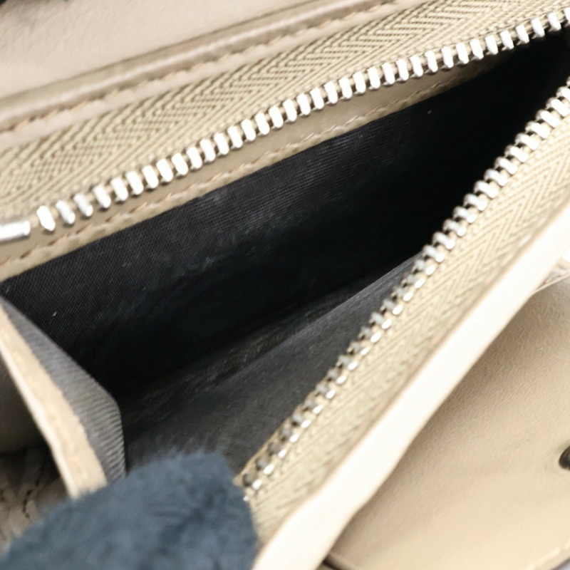 烏木色帆布 三折 短夾 627073【GUCCI 古馳】 627073-4