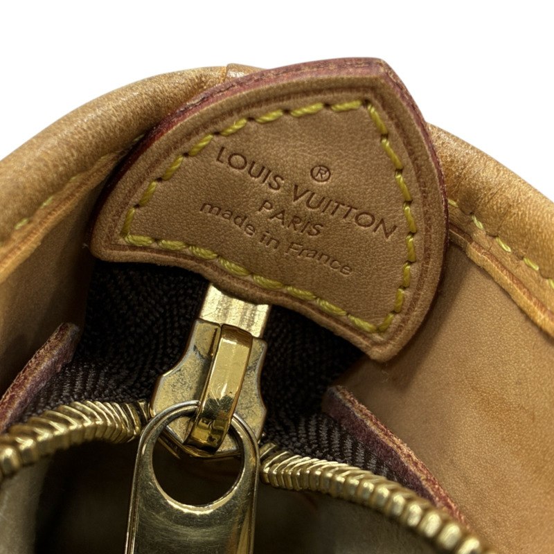 棕色 原花帆布 Boetie MM 肩背包【LOUIS VUITTON LV 路易威登】 M45714-3