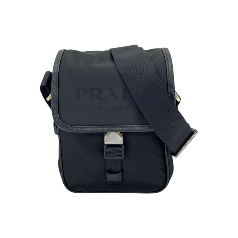 黑色 尼龍 Re-nylon  肩背包 2VD028【PRADA普拉達】 2VD028-0
