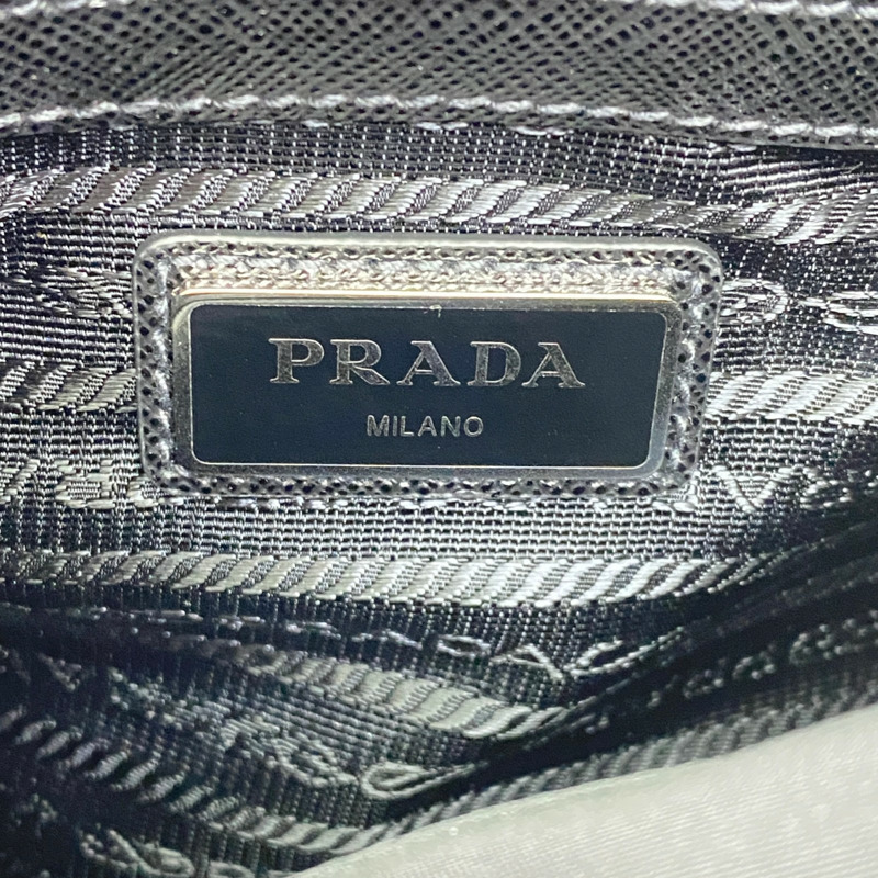 黑色 尼龍 Re-nylon  肩背包 2VD028【PRADA普拉達】 2VD028-5