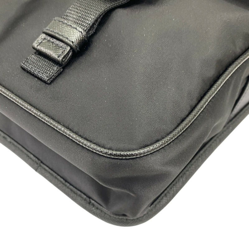 黑色 尼龍 Re-nylon  肩背包 2VD028【PRADA普拉達】 2VD028-12