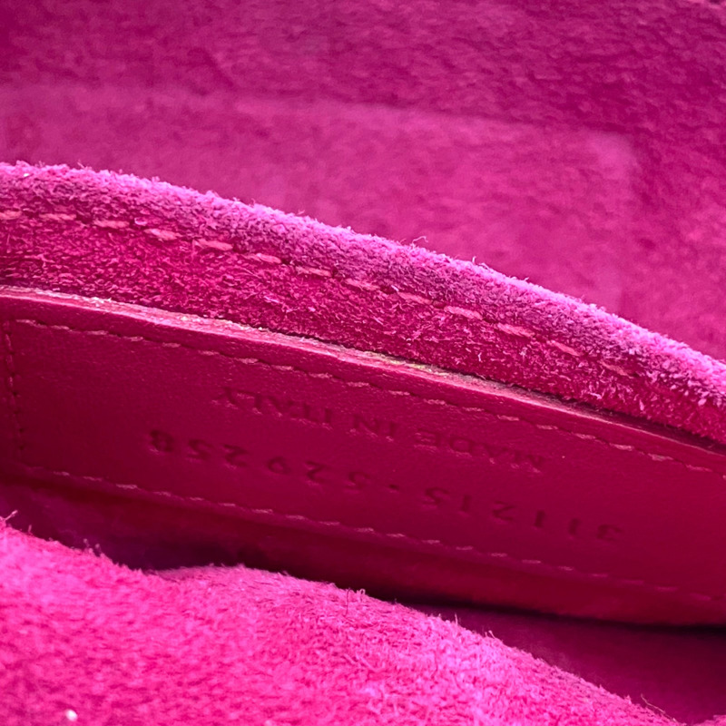 紫紅色 牛皮 經典Y字 小號 肩背包 311215【SAINT LAURENT YSL 聖羅蘭 】 311215-5