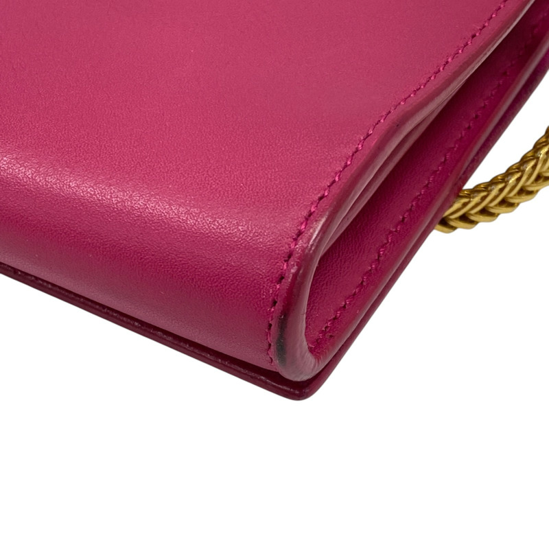 紫紅色 牛皮 經典Y字 小號 肩背包 311215【SAINT LAURENT YSL 聖羅蘭 】 311215-11