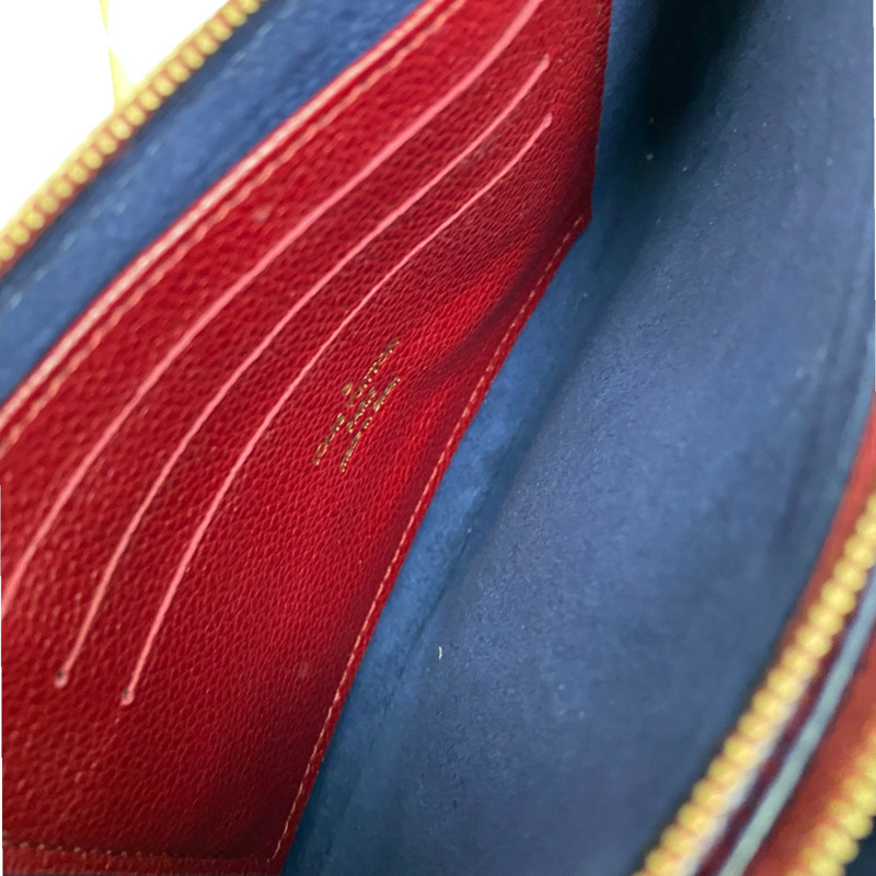 紅色 原花壓紋牛皮 肩背包 M68574【LOUIS VUITTON LV 路易威登】 M68574-2