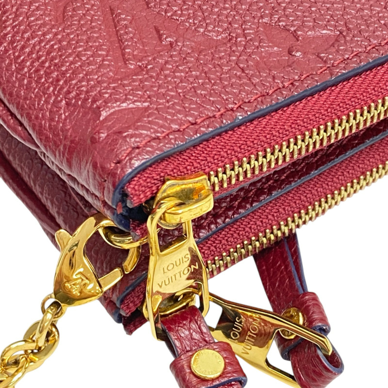 紅色 原花壓紋牛皮 肩背包 M68574【LOUIS VUITTON LV 路易威登】 M68574-9