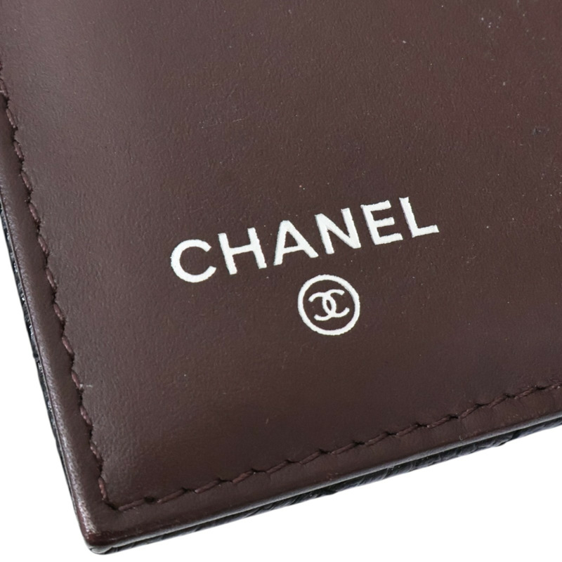 黑色牛皮 Flap 三折 長夾 A31506【CHANEL 香奈兒】 A31506-9