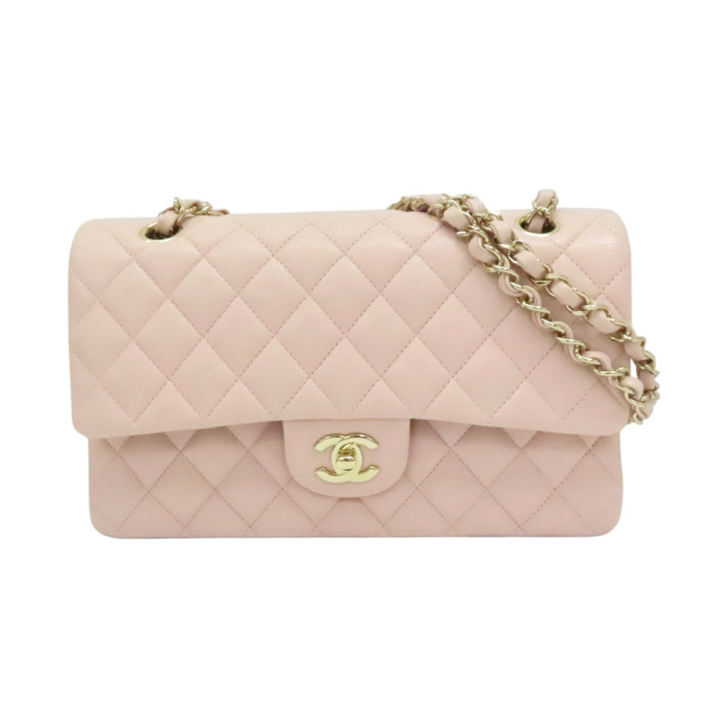 粉色 荔枝紋 牛皮 COCO 25 肩背包 A01112【CHANEL 香奈兒】 A01112-0