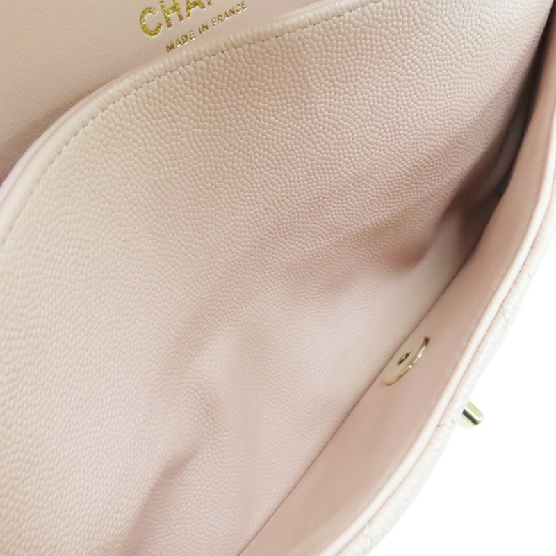 粉色 荔枝紋 牛皮 COCO 25 肩背包 A01112【CHANEL 香奈兒】 A01112-3