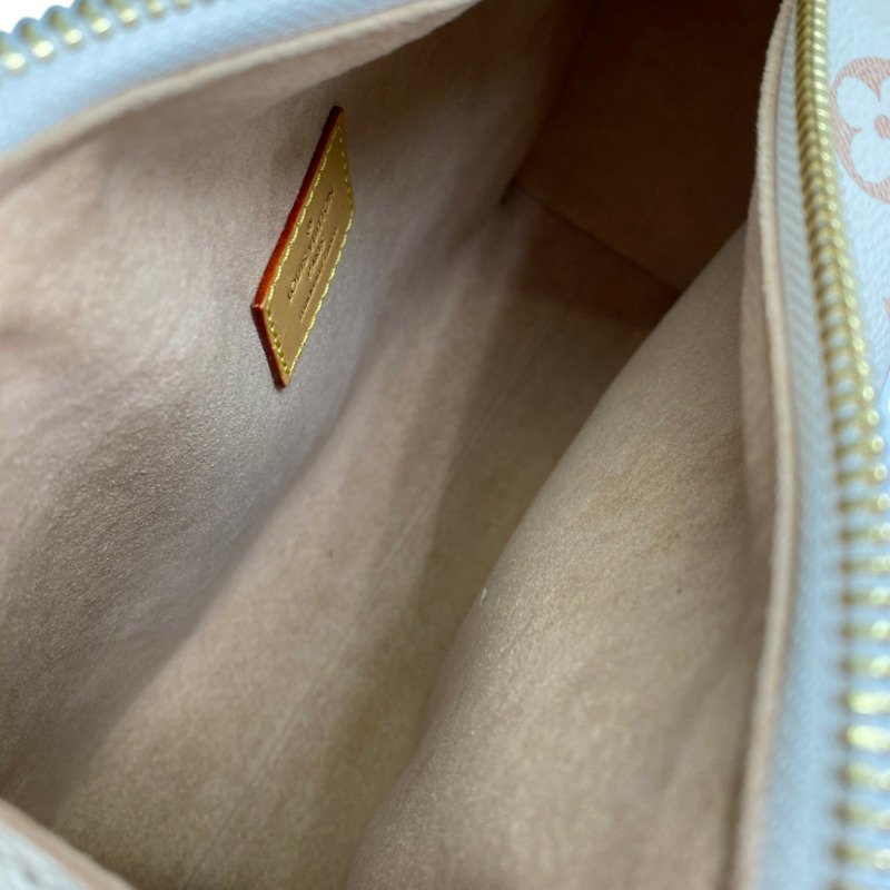 白色 原花壓牛皮 Side Trunk MM 肩背包 M46907【LOUIS VUITTON LV 路易威登】 M46907-2