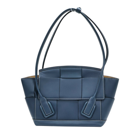 藍色牛皮 Arco33 手提包 575943【BOTTEGA VENETA BV 寶緹嘉】 575943