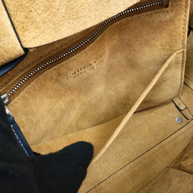 藍色牛皮 Arco33 手提包 575943【BOTTEGA VENETA BV 寶緹嘉】 575943-3