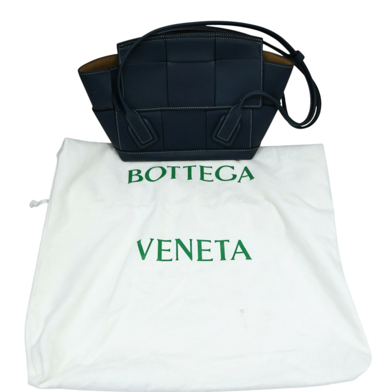 藍色牛皮 Arco33 手提包 575943【BOTTEGA VENETA BV 寶緹嘉】 575943-10