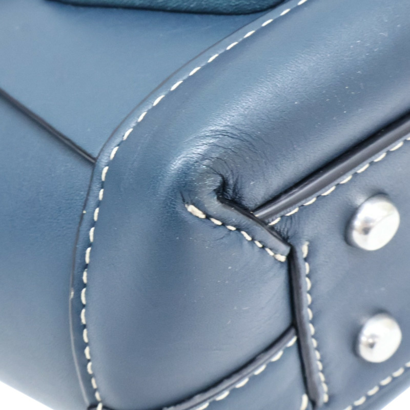 藍色牛皮 Arco33 手提包 575943【BOTTEGA VENETA BV 寶緹嘉】 575943-14