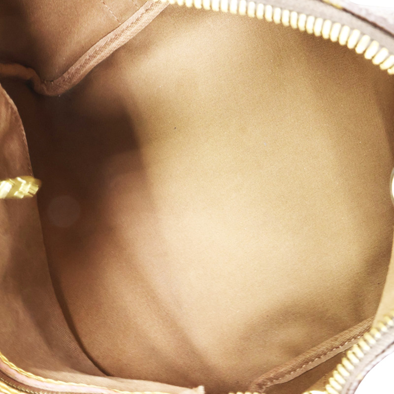 棕色 原花帆布 Speedy Bandouliere 25 兩用包【LOUIS VUITTON LV 路易威登】 M46977-2