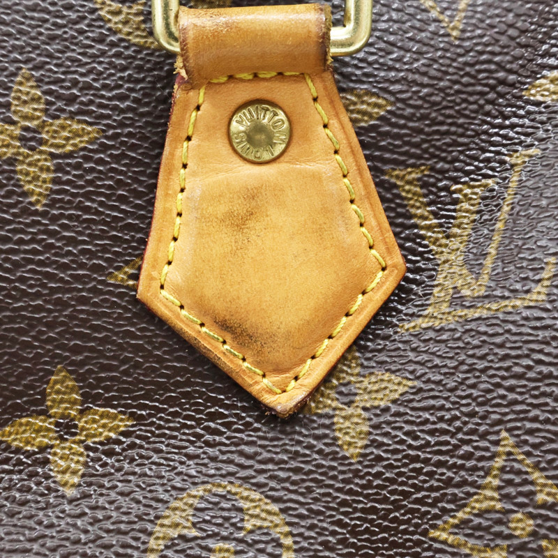 棕色 原花帆布 Speedy Bandouliere 25 兩用包【LOUIS VUITTON LV 路易威登】 M46977-11