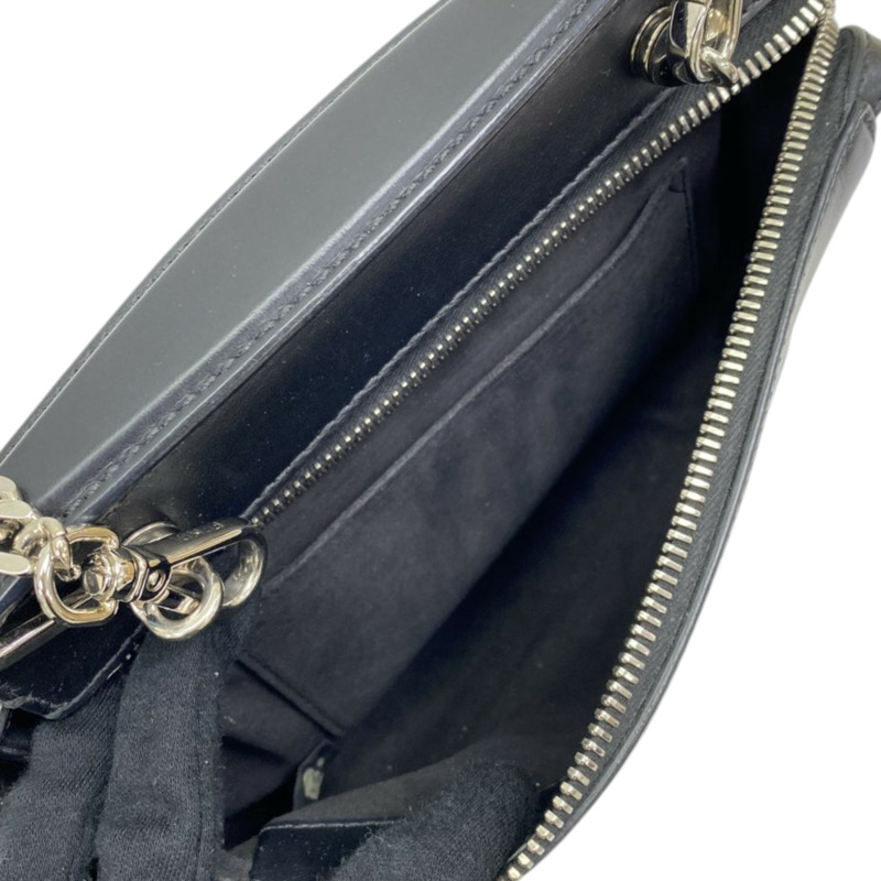 黑色 牛皮 Dot Com Click Faces 兩用包【FENDI 芬迪】 8BN299-3