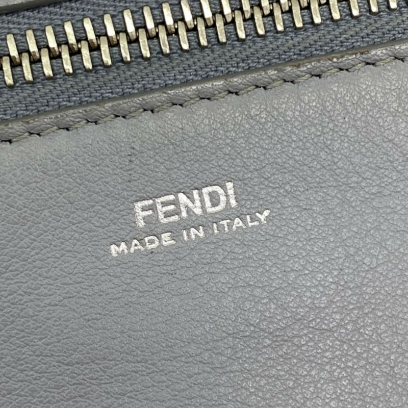 黑色 牛皮 Dot Com Click Faces 兩用包【FENDI 芬迪】 8BN299-5